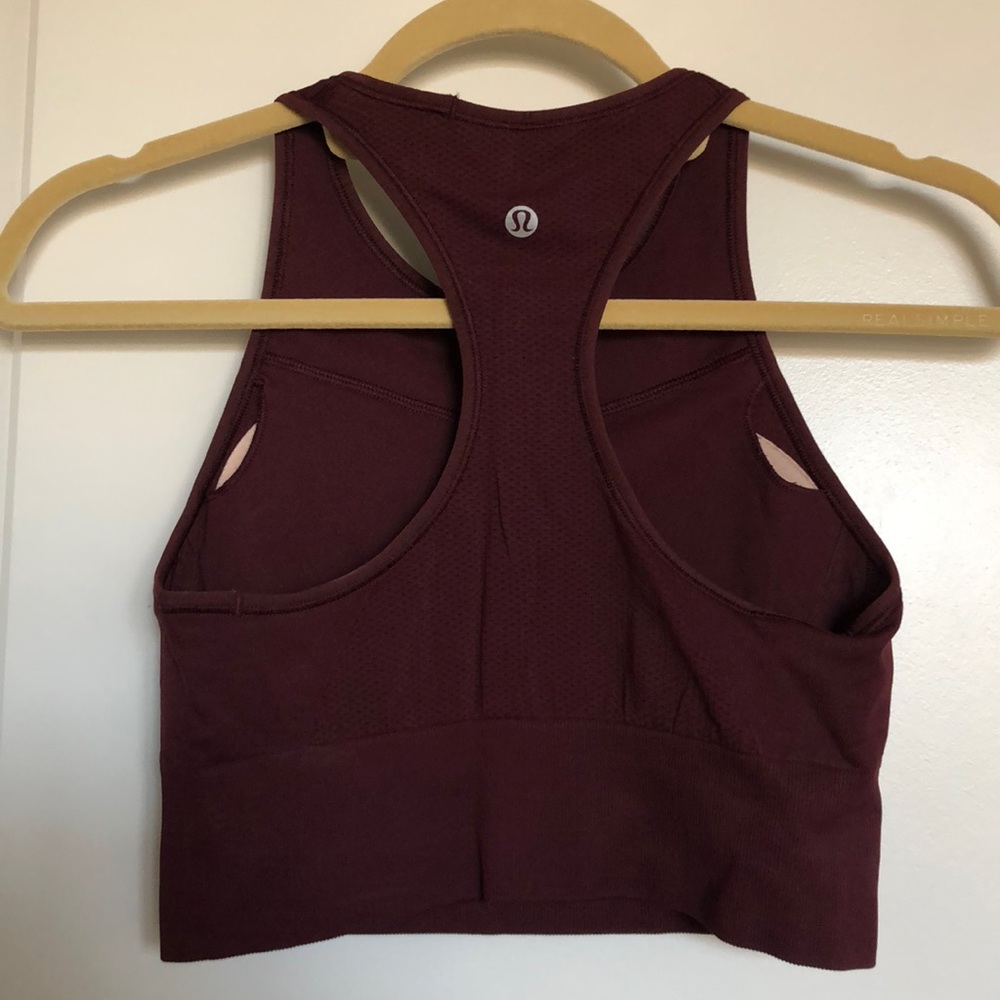 Lululemon High Neck Crop Top - Picture 2 of 2